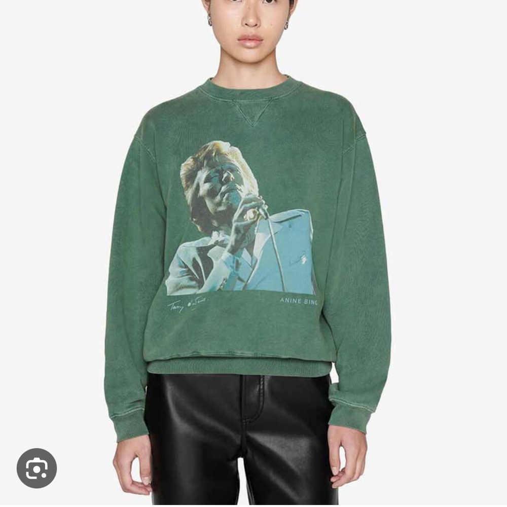 Anine Bing Ramona Bowie Sweatshirt